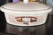 Rare Rich beef stew recipe casserole pot