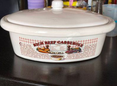 Rare Rich beef stew recipe casserole pot