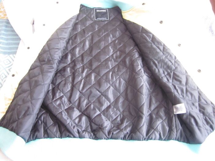 Reason Brand Fearless Mens Colourful Bomber Jacket