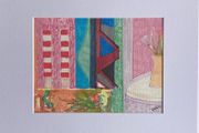 Original art Poolbeg Chimneys Dublin contemporary Irish Art abstract painting