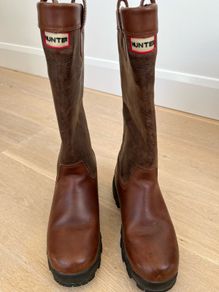 Hunter Leather Yard Boots