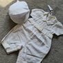 Emile et rose christening/baptism romper Image 2