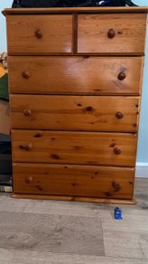 Pine drawers 4+2