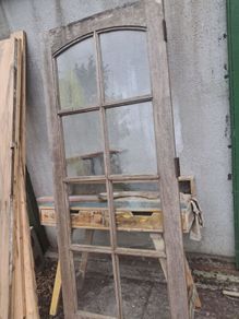 Teak door