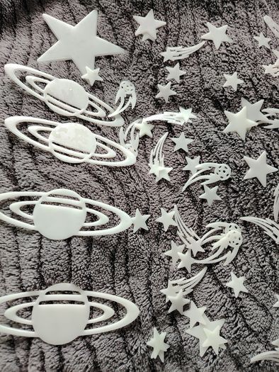 Glow In The Dark Plastic Stars