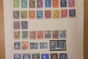 Eesti stamps  and envelope 1919 - 2015