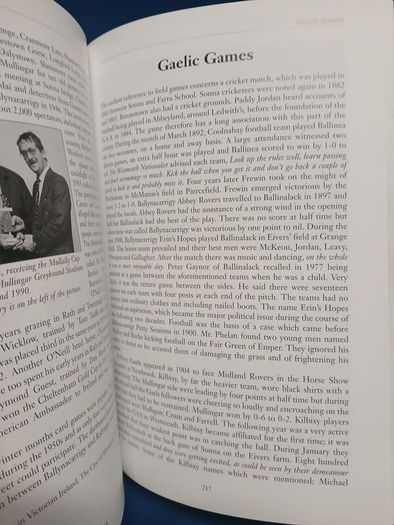 Ballynacarrigy, Westmeath local history