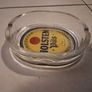 large Holsten Pils glass pub ashtray Image 2