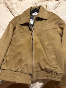 Suede jacket Rita Ora