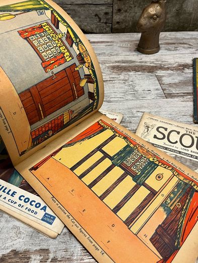 vintage book magazine