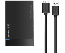 UGREEN US221 HDD Enclosure 2.5 Inch SATA To USB 3.0 SSD Adapter Hard Disk Drive Box External HDD Case Support UASP Protocol