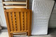 Free mothercare takeley cot and ikea vyssa mattress