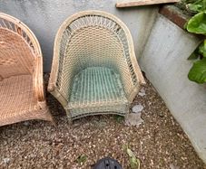 Wicker chairs