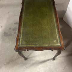 Glass top coffee table