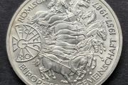 1987 Silver Germany 10 Deutsche Mark Treaty of Rome coin