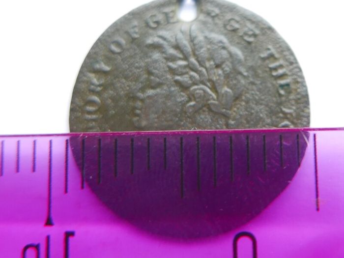 Memory Of George Iv Great Britain  1830 Death Token Medal