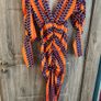 Orange/Blue Dress - M Image 3