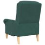 Armchair Dark Green Velvet Image 6