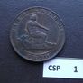 1870 Spain. 10 Centimos. Nice condition! Image 3