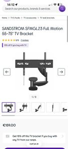 Brand New In Box Tv Mount/ Bracket