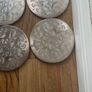 1970's Silver played Celtic design place mats set 6 Image 3