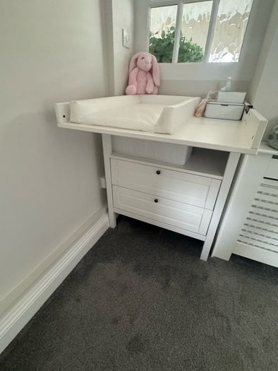 baby changing table