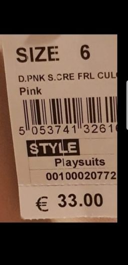 Culotte playsuit from Quiz
