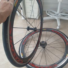 Mavic cosmic pro sl carbon wheelset