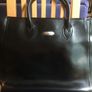 Vintage TEXIER Leather Briefcase Tote Bag Image 10