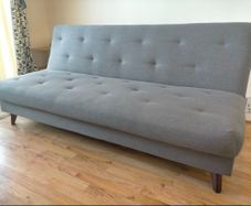 Robson Click Clack Sofa Bed with Storage - Grey