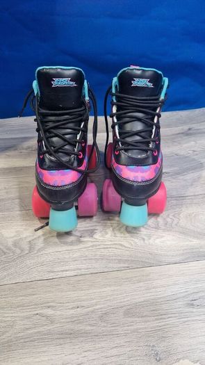 No Fear Kids Quad Roller Skates  UK1  EU33