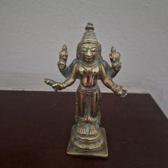 brass daiety hindu figure