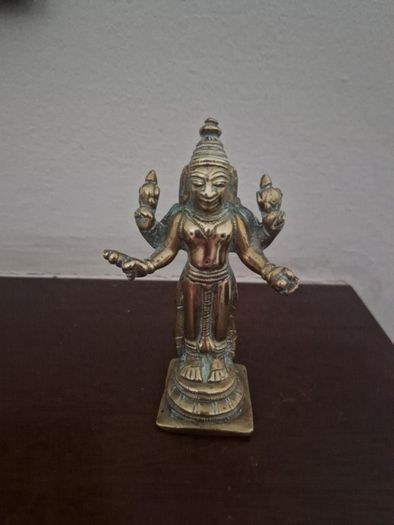 brass daiety hindu figure