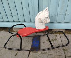 Vintage Childs Rocking Horse