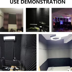 Sound Deadening Foam Mat Noise Control DJ Music Band Pad Adhesive backing Insulation waterproofing Sound Proofing Mat