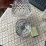 waterford crystal tea light holder with etching Image 4