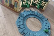 Thomas the tank wooden railway roundhouse