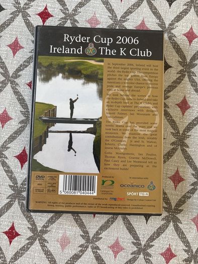 Ryder cup 2026 K club DVD
