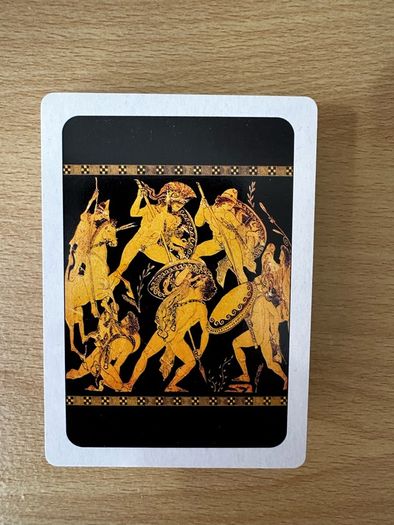 2 Greek Playing Card Decks Brand New