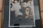 Autographed John Travolta 10x8 Photo Nicely Framed (Real Glass) with COA