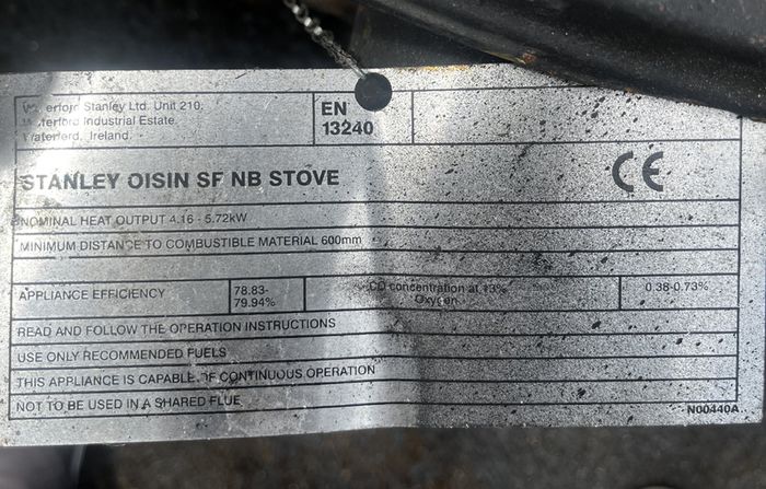 Stove - Small - Multifuel - Stanley Oisin