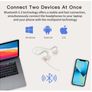 Giveet Bluetooth 5.3 Headset with Detachable Microphone, Wireless Headset w/DSP Noise Cancelling Mic for Phone PC Laptop, Open Ear Comfort Headphones for Office Home Working Driving Running, 12 Hrs Image 5