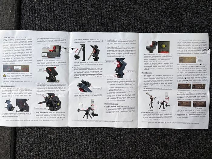 iOptron SkyHunter goto mount with ipolar