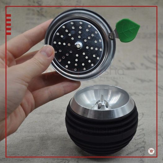 Apple Top Pipe Silicon Charcoal Bowl Holder Aluminium