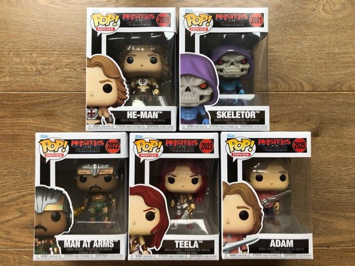 Funko Masters of the Universe Complete Set (10 Funko Pops!)