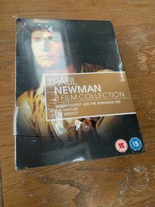 Paul Newman 3 Film Collection- The Hustler; The Verdict, Butch Cassidy and the Sundance Kid (Unopened)