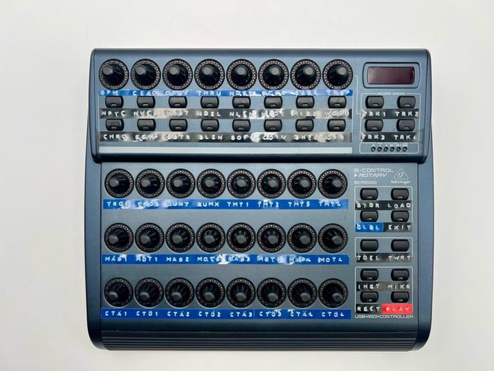 Behringer BCR2000 incl ZAQuencer