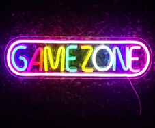 Game Zone Neon Signs Gamer LED Neon Light Gaming Zone Neon Sign for Game Room Decor,Play Area, Man Cave,Pub, Gift for Teens, Friends, Boys (FREE POSTAGE)