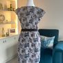Ladies Floral Knee Length Dress from A wear Image 8