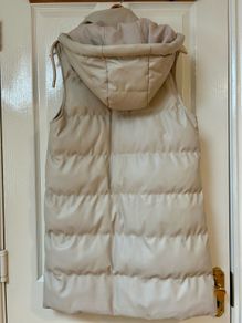 Long Leather Vest - Like New (Used Once)